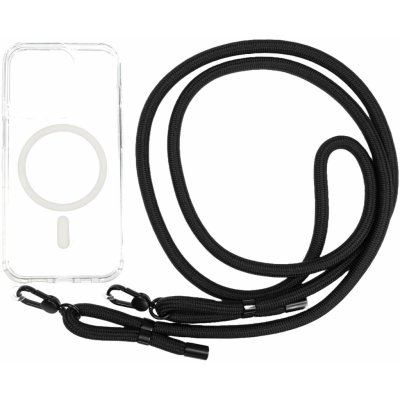 Kryt na mobil Mobile Origin Lanyard MagSafe Case Clear iPhone 15 Pro (LYC-S-CLR-MS-15PRO)