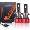 2x LED žiarovky H7 Lampa Žiarovka 6500K HOMOLOGÁCIA