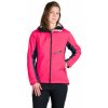 Northfinder Dámska outdoorová softshellová bunda s kapucňou 3L CHANDRA blackpink