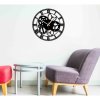 SENTOP Nástenné hodiny stroj času | FOGO 3118 X0071-Trendy wall clock analógové