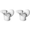 Georg Jensen Svietnik na čajovú sviečku Bloom Botanica – set 2 ks