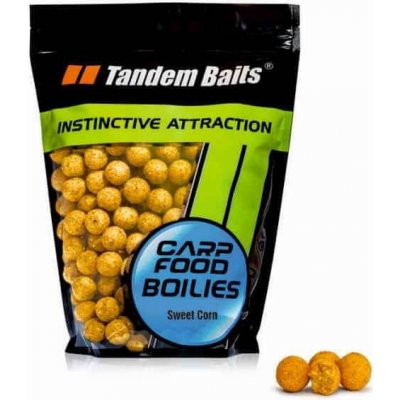 Tandem Baits Carp Food Boilies 1kg 18mm Sladká Kukurica