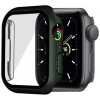 AppleKing matné ochranné puzdro s tvrdeným sklom pre Apple Watch 41 mm - olivové - možnosť vrátiť tovar ZADARMO do 30tich dní