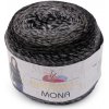 Pletacia priadza Himalaya Mona 100 g - (22116) šedočierna tm.