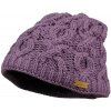 Bontis Dámska vzorovaná pletená zimná čiapka - Púdrovo fialková | uni