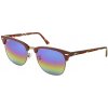 Ray-Ban RB3016 Clubmaster Slnečné okuliare unisex 51x21x145 mm duhová