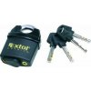 EXTOL PREMIUM Zámok visiací bezpečnostný vodeodolný, 4 kľúče, 60mm