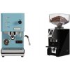 Profitec GO, blue + Eureka Mignon Specialita Compatto, CR black