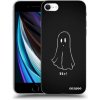 Picasee silikónový čierny obal pre Apple iPhone SE 2020 - Ghost 2