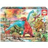 Puzzle Educa 100 dielikov Puzzle 100 Dinosaury G3