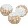 Trixie set jutových loptičiek pre mačky 5 cm / 3 ks