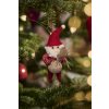 IB LAURSEN Plstená ozdoba Santa's Helper S vrecom
