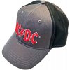 AC/DC Red Logo Šiltovka Charcoal Grey/Black