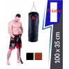 Boxerské vrece Premium z pravej kože 100x35 cm nevyplnené Ring Sport (Ring RW-100SP-1)
