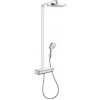 Hansgrohe Raindance Select E - Sprchový set Showerpipe 300 s termostatom, 2 prúdy, EcoSmart 9 l/min, chróm 27282000