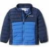 Columbia Powder Lite Boys Jacket Collegiate Navy Bright Indigo