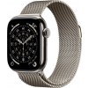 Apple Watch Series 11 GPS + Cellular 42mm Natural Titanium Case with Natural Milanese Loop, MF8P4WF/A
