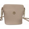 Bagger malá kožená crossbody kabelka Trendy urban bag Nude 0072