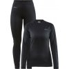 Craft CORE Dry Baselayer W dámsky set - čierna (1909706-999000) - M