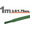 SOLEX Zmršťovacia trubička 3,5mm/1,75mm DRS3,5-1,75/GR sivá