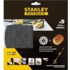 Stanley STA39297 sada brusných kotoučů 225mm 5ks