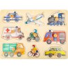 Small foot by Legler Small Foot Dřevěné puzzle Dopravní prostředky