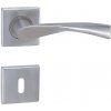 Dverové kovanie MP Tornado - HR (BN - Brúsená nerez), kľučka-kľučka, Otvor pre obyčajný kľúč BB, MP BN (brúsená nerez)