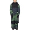 686 kombinéza Boys Shazam One-Piece Green Flash Spray Clrblk