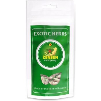 Exotic Herbs Ženšen Pravý veganské kapsle 100 ks