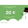 Vianočná darčeková poukážka v hodnote 20€