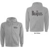 The Beatles mikina Drop T Logo Šedá