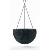 Keter Hanging Sphere kvetináč 35 x 35 x 22 antracit