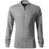 MALFINI PREMIUM BOMBER 453 / Pánska mikina - tmavosivý melír L