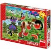 Puzzle Krtko a paraplíčko 3 x 55 dielikov