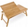 Stolík na notebook do postele Bambusový, RD6734