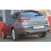 76mm Športový tlmič výfuku- Duplex Seat Leon 5F ST X-PERIENCE - s certifikátom ECE (972711XTD-X3-X)