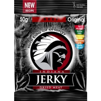 Indiana BEEF Jerky Hot and Sweet 100 g