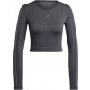 Dámske Tričko s dlhým rukávom ADIDAS KNIT LS IX6994 – Čierna