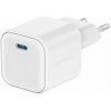 Swissten sieťový adaptér gan 1x usb-c 20w power delivery - biely 14537246