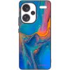 Picasee silikónový čierny obal pre Xiaomi Redmi Note 13 Pro+ 5G - Rainbow