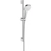 Sprchový set Hansgrohe Croma Select E biela/chróm 26584400