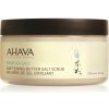 AHAVA Dead Sea Salt zjemňujúce peelingové maslo so soľou z Mŕtveho mora 220 g