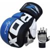 RDX rukavice Grappling Rex blue T6-L