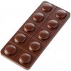 Polykarbonátová forma na tabuľkovú čokoládu, 275x135 mm – CHOCOLATE WORLD