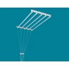 Penar 5 tyčový 1,1 metrový biely Z110CM5T
