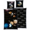 Herding obliečky Slnečná sústava bavlna 140x200 70x90