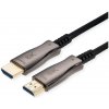 Kábel HDMI M/M 20m, Ultra High Speed+Eth, 8K@60Hz, HDMI 2.1, čierny, jednosmerný, aktívny, optický