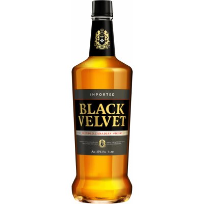 Black Velvet 1l 40% (čistá fľaša)