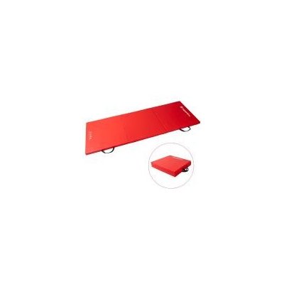 Skladacia gymnastická žinenka inSPORTline Trifold 195x90x5 cm červená