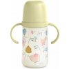 Suavinex Bear detská fľaša s držadlami Green 270 ml